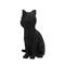 8.5&#x22; Black Cat Tabletop D&#xE9;cor by Ashland&#xAE;